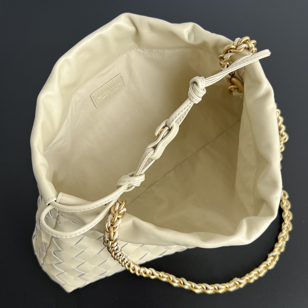 Bagsaaa B0tt*ga Ven*ta Dustbag Notte 839394 Sea salt - 33cm
