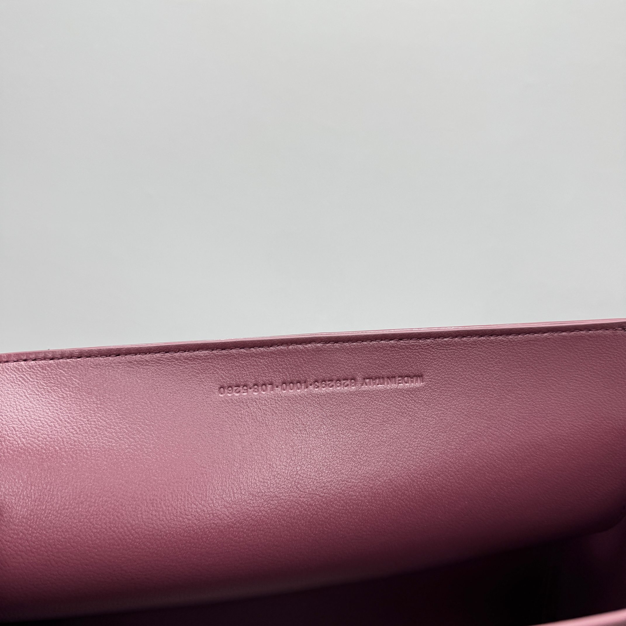 Bagsaaa Ba1en*iaga Nano Handbag Medium in dark burgundy smooth calfskin - 28cm