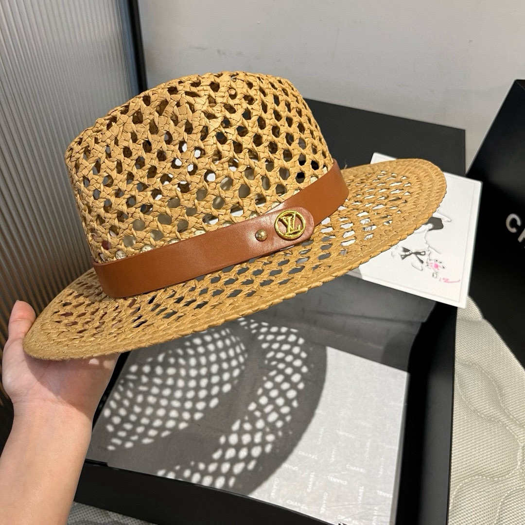 Bagsaaa LV Straw Hat