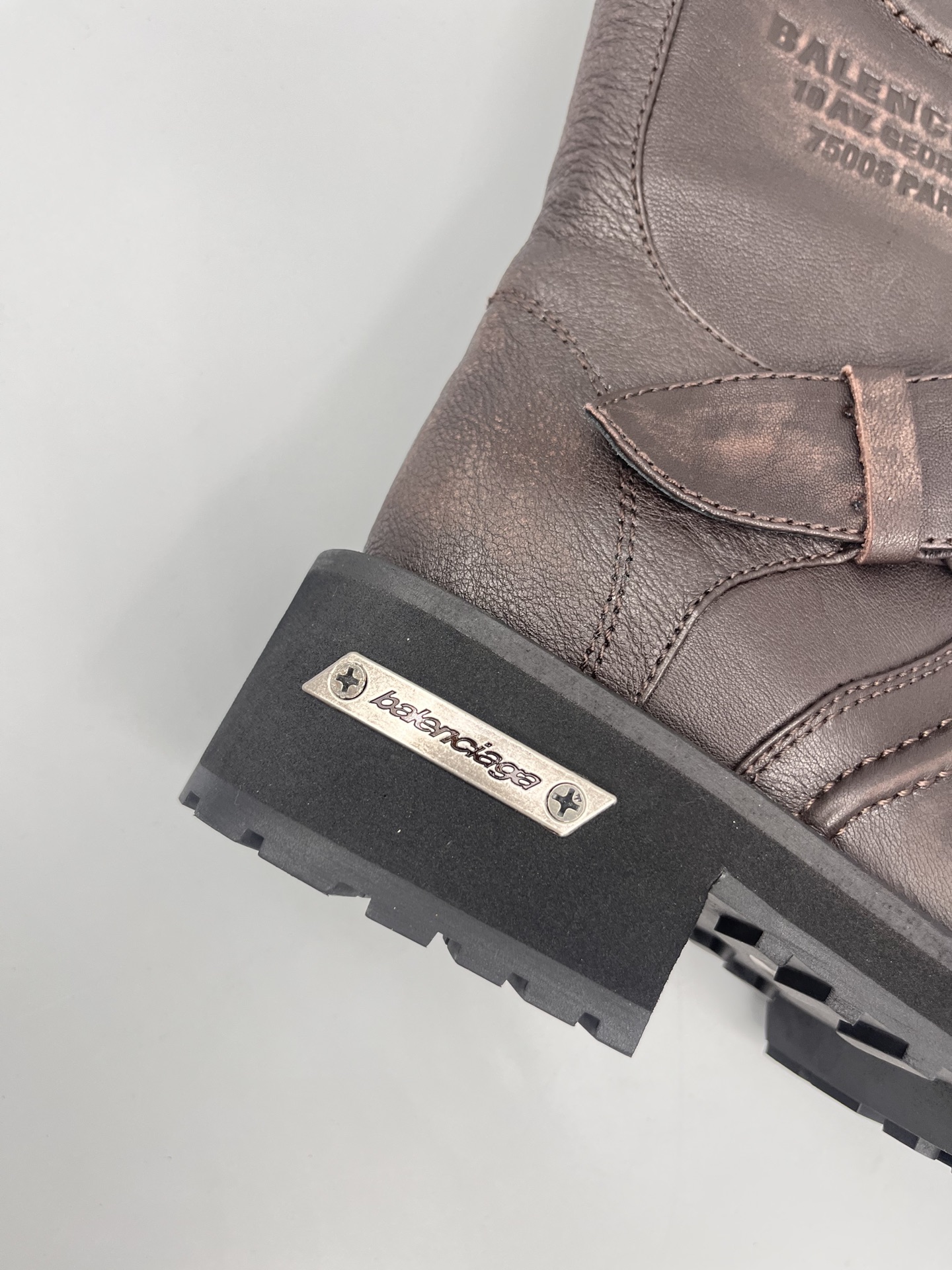 Bagsaaa Ba1en*iaga Venom Boots Brown