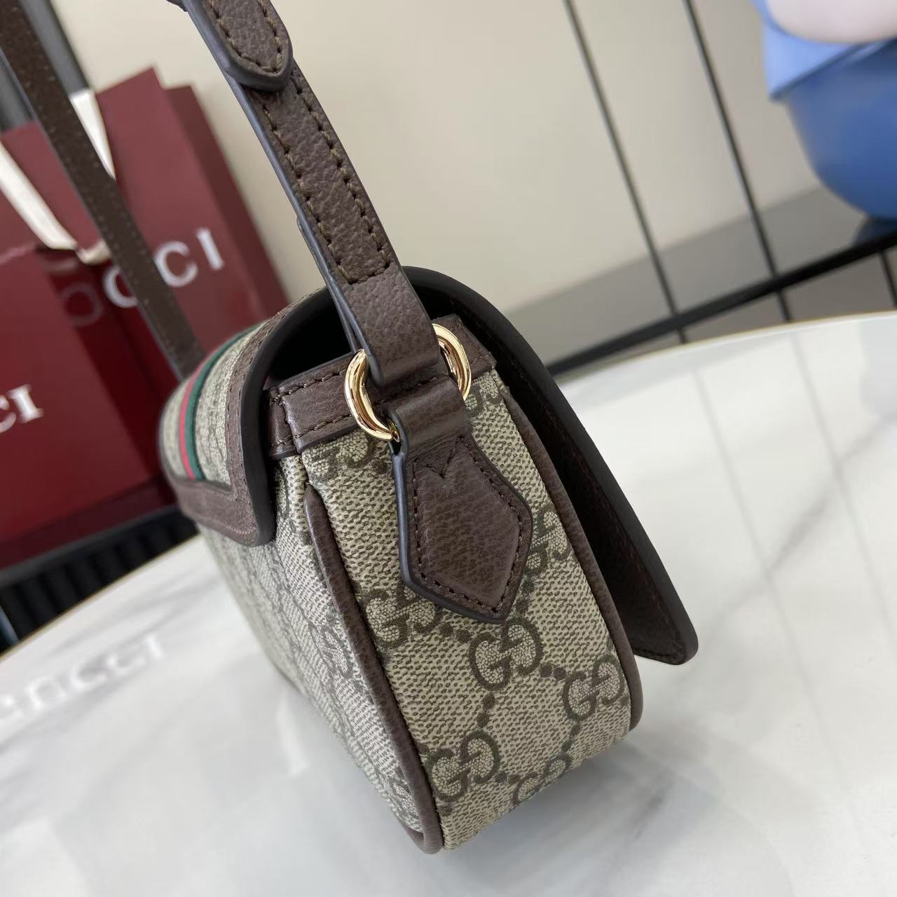 Bagsaaa Gvc*1 Ophidia mini shoulder bag 838471 - 19.5cm