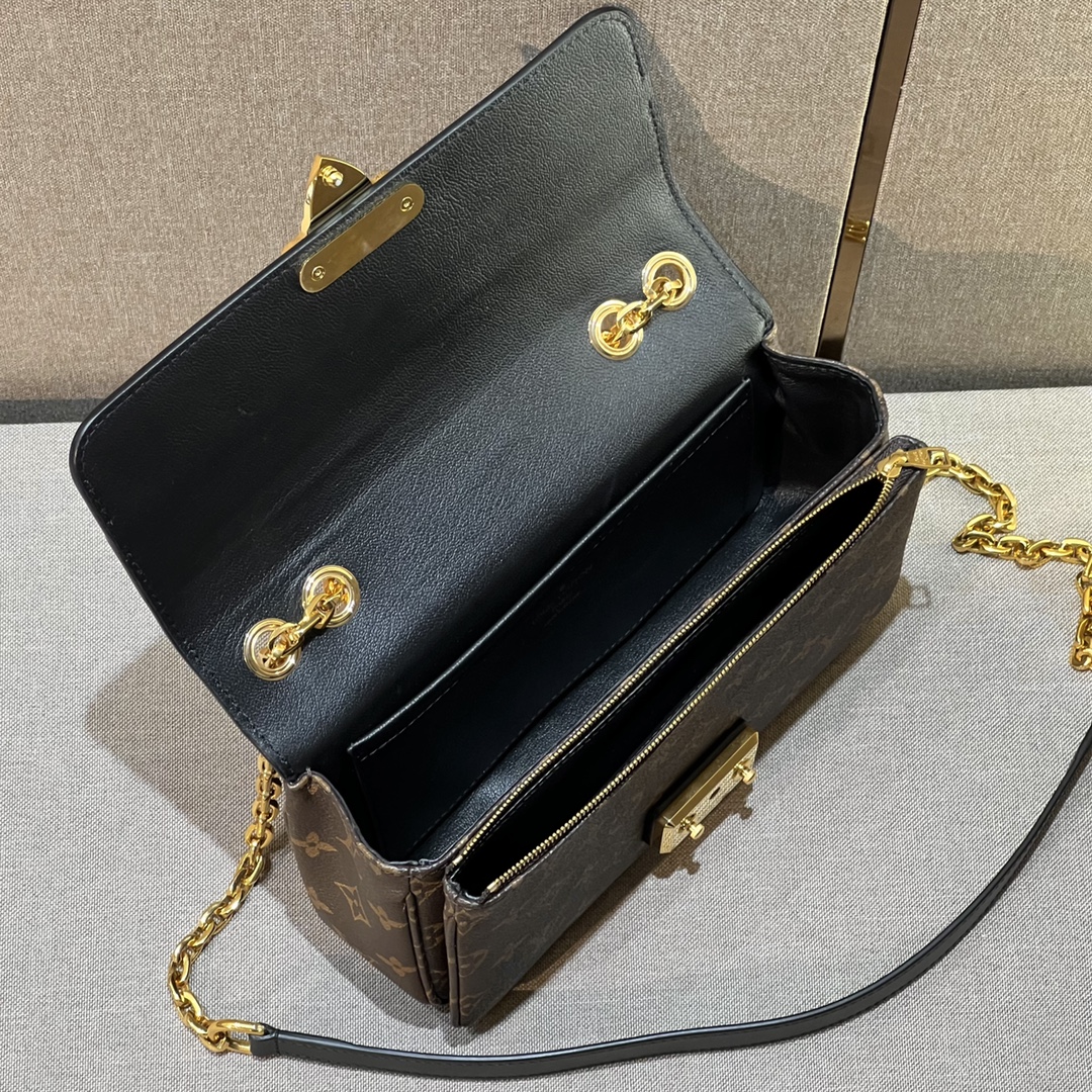 Bagsaaa LV M46126 Marceau Bag Black - 24.5cm
