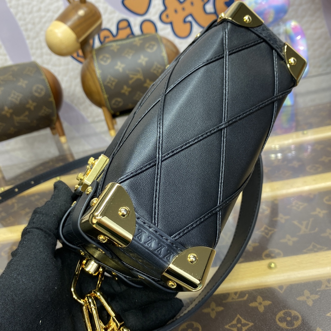 Bagsaaa LV M83030 Side Trunk PM Black - 19 x 12.5 x 7.5 cm
