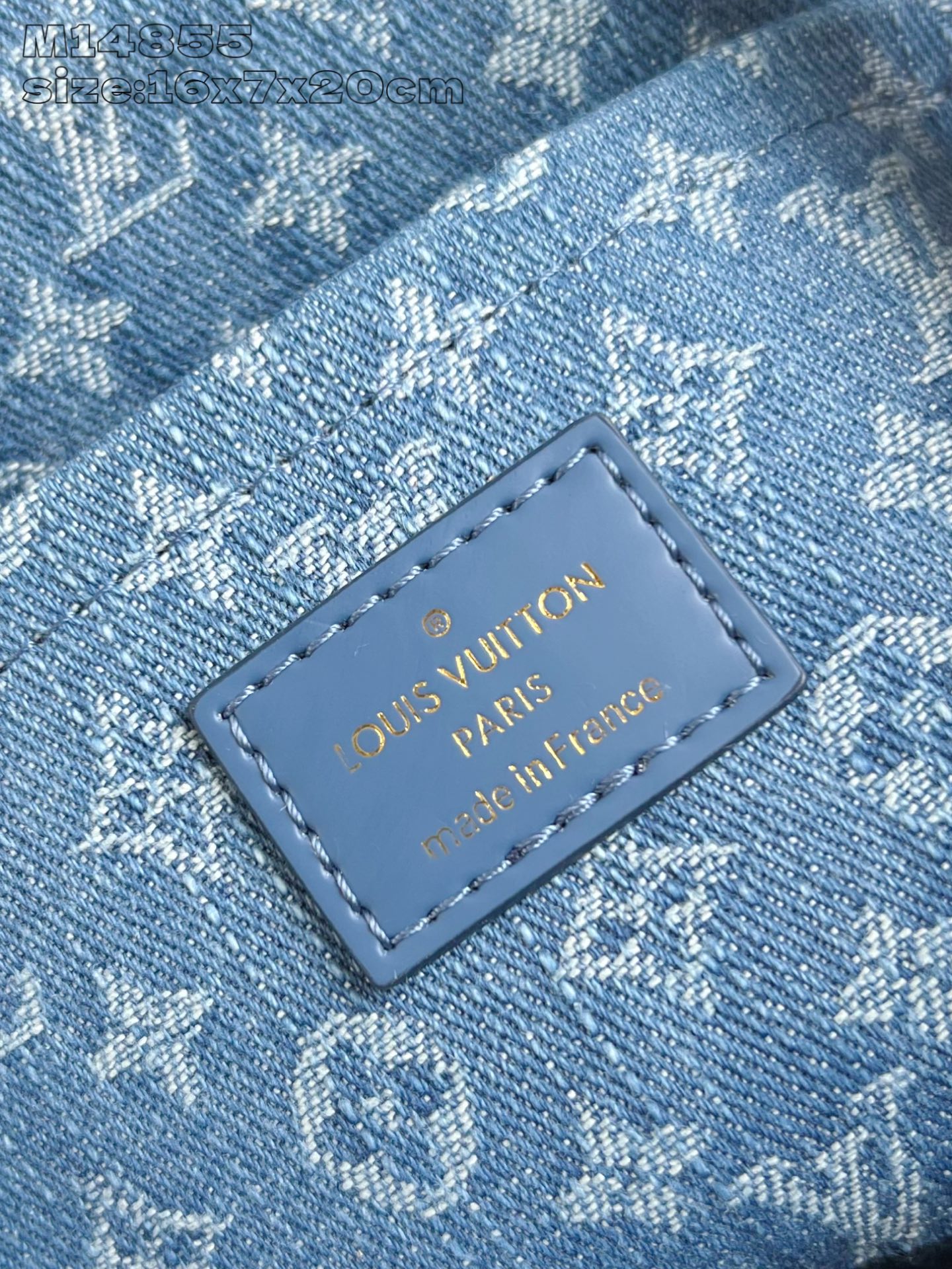 Bagsaaa LV M14855 Cluny Mini Denim Blue - 20cm