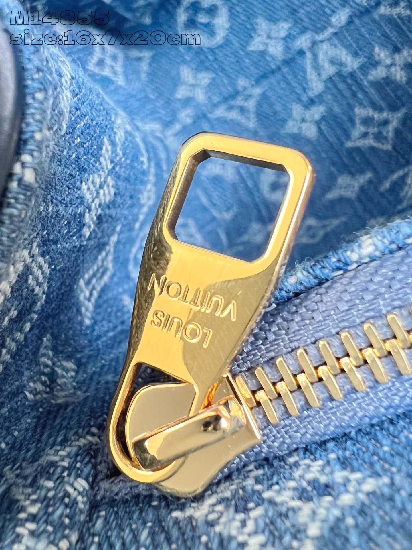 Bagsaaa LV M14855 Cluny Mini Denim Blue - 20cm