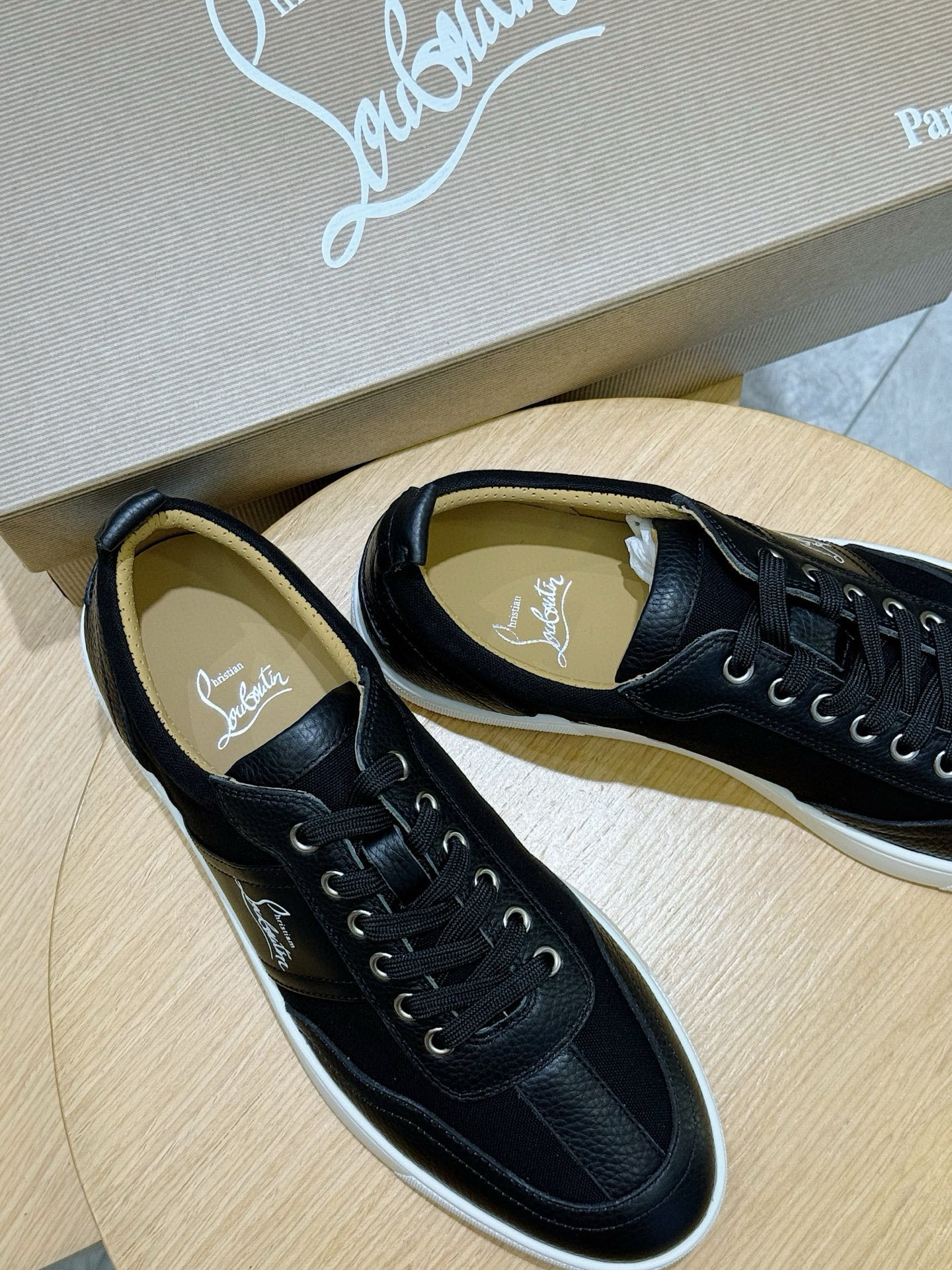 Bagsaaa Chr1st1an Louboutin Retero sneakers in black