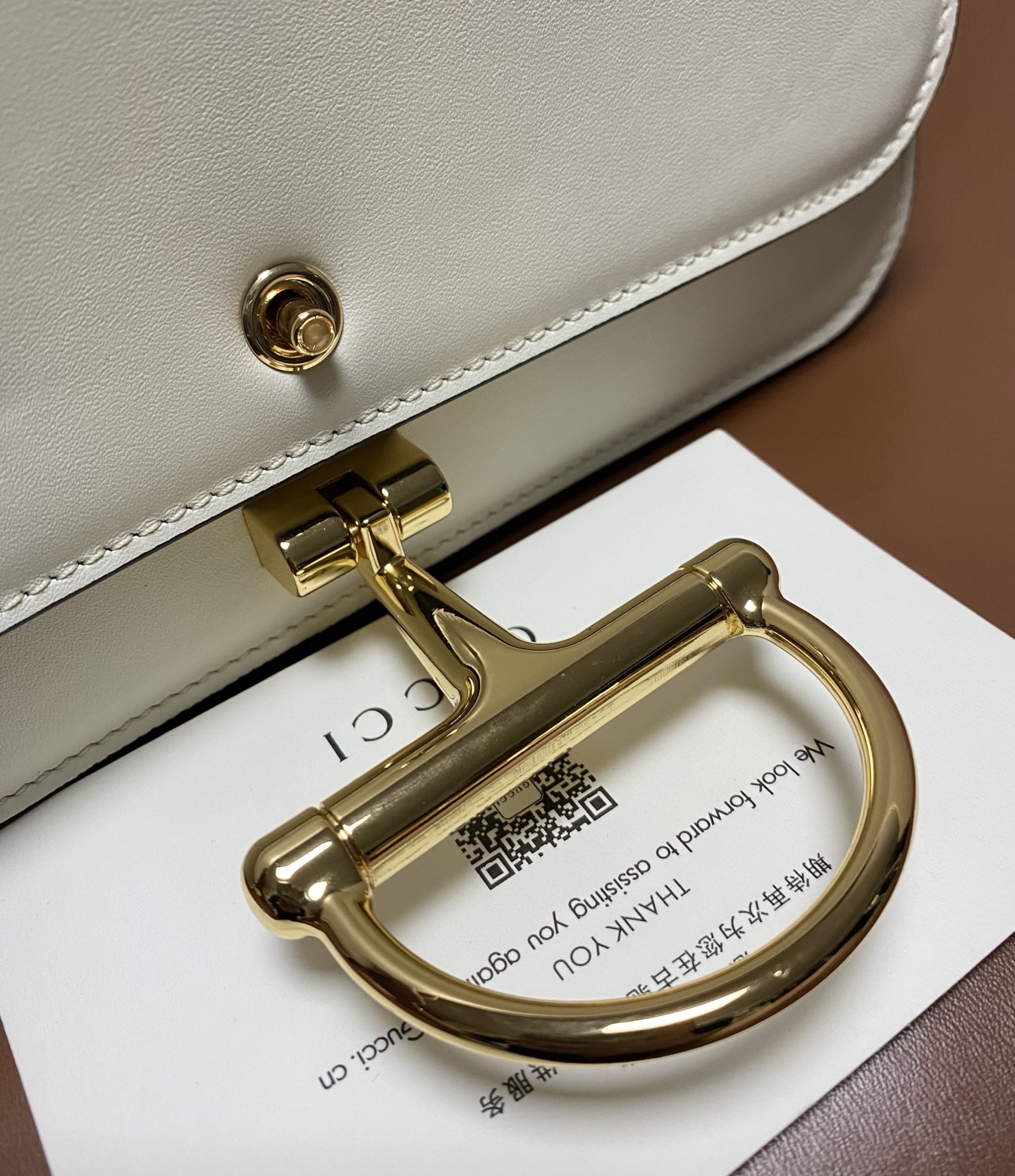 Bagsaaa Gvc*1 Siena small shoulder bag 846705 white - 22.5cm