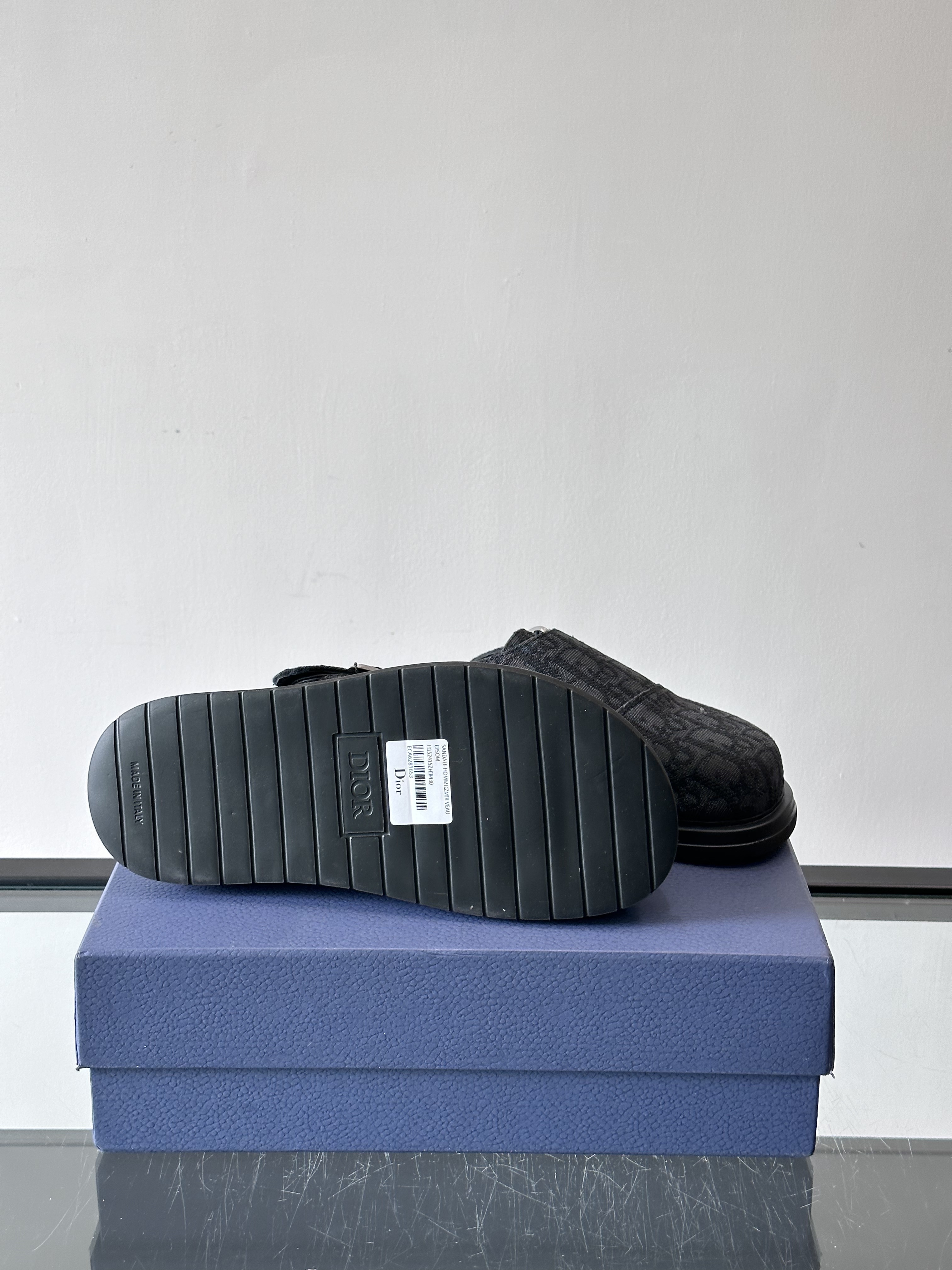 Bagsaaa D10r Aqua Mule Black D10r Oblique Jacquard