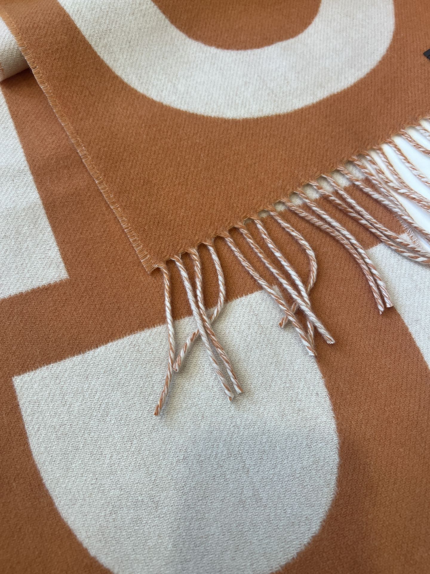 Bagsaaa H**me5 Casaque Grand Mors Beige - 30x140cm