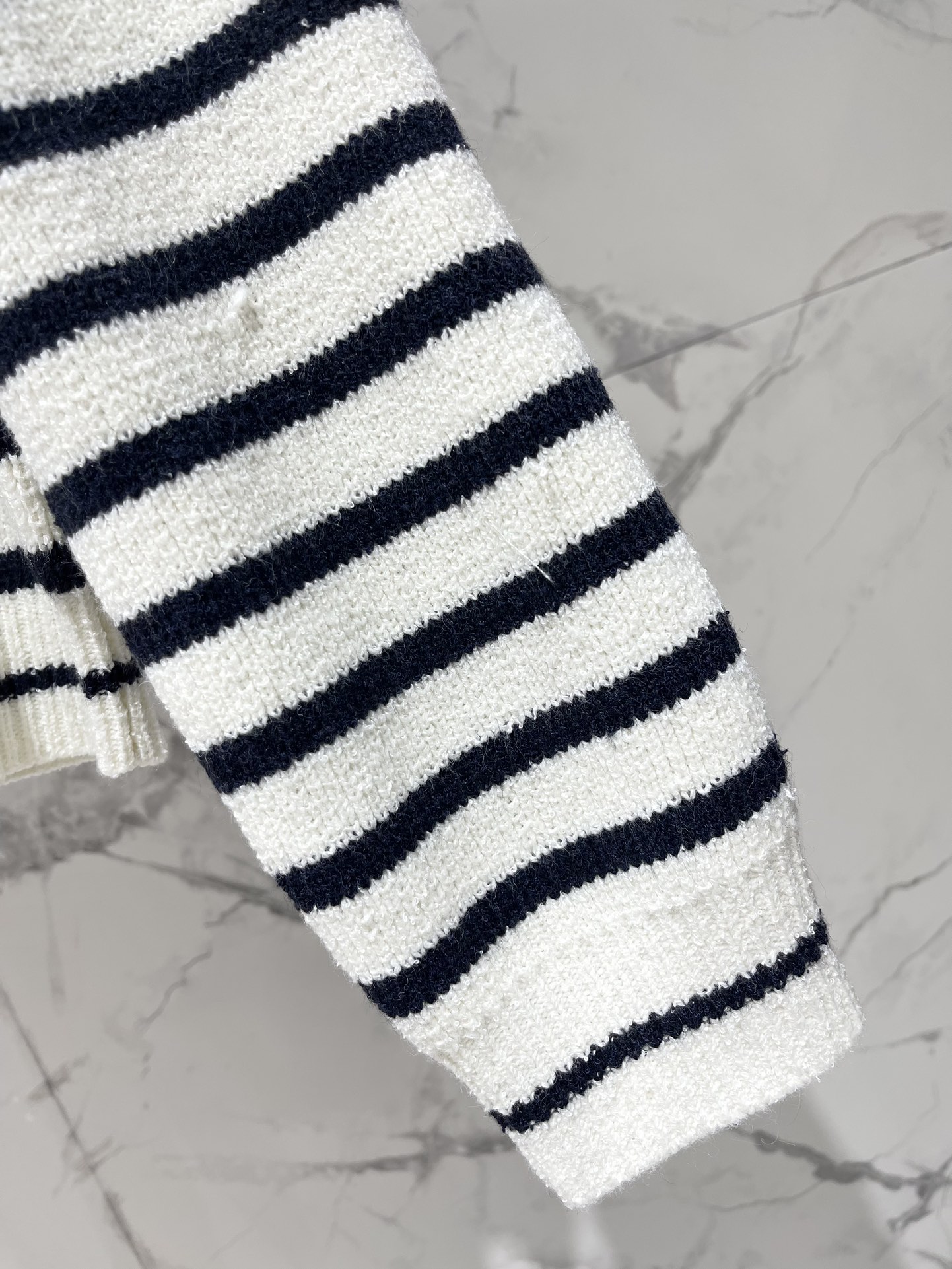 Bagsaaa D10r Marinière cardigan D-Stripes motif
