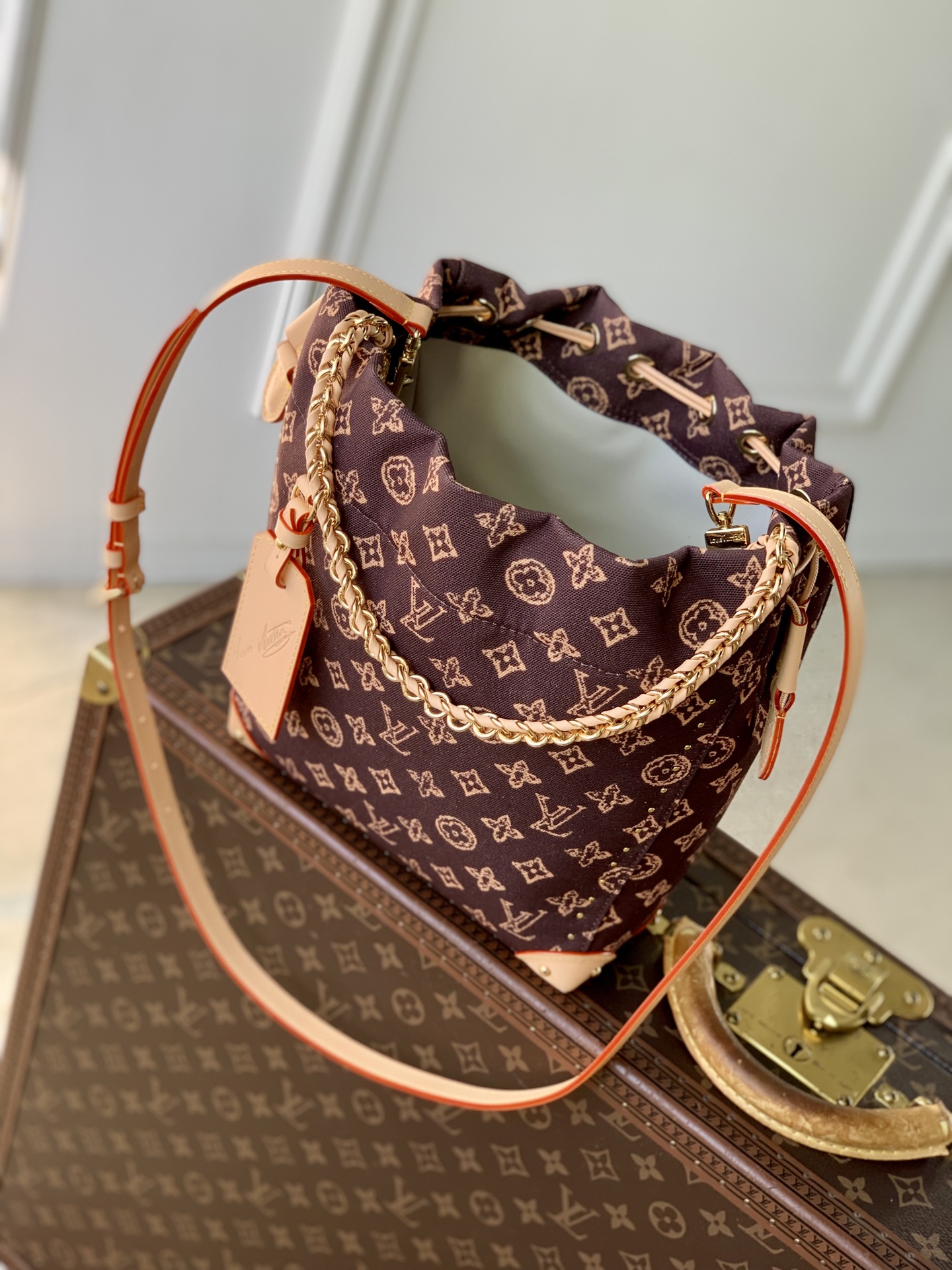 Bagsaaa LV M28103 Noé Trunk Monogram Origine Ebène - 27cm