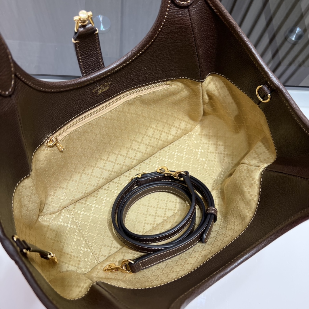 Bagsaaa New Collection 2026 Mercato small tote bag 866646 sand & brown - 26cm