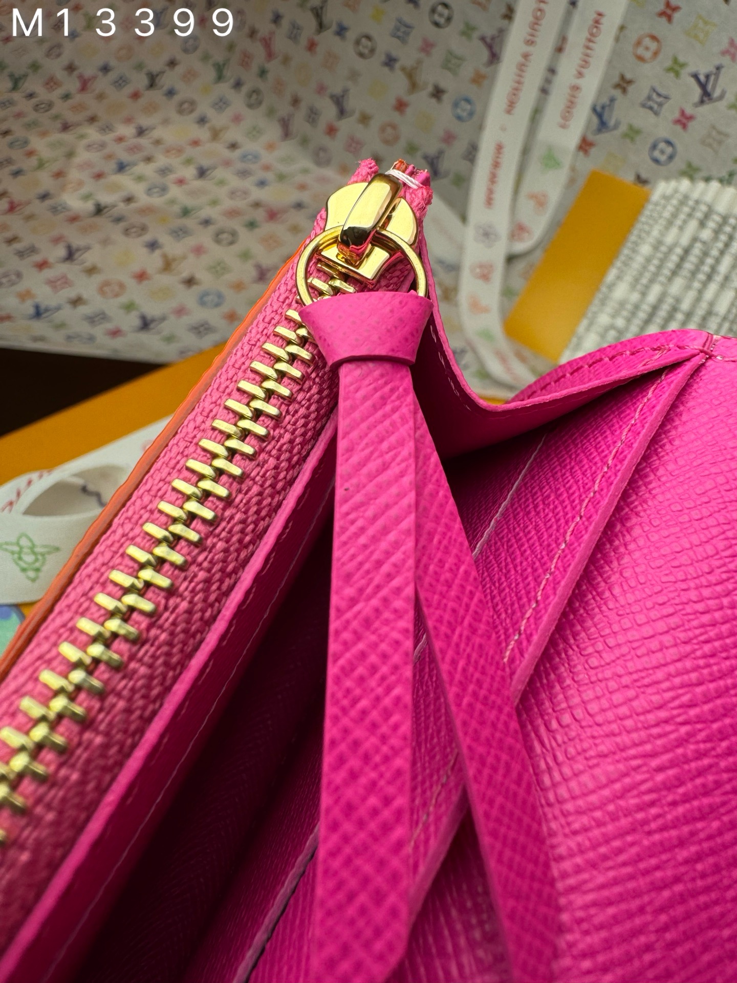 Bagsaaa M13399 LV x TM Rosalie Wallet Multicolored - 11cm